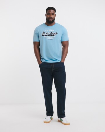 Jack & Jones Logo T-Shirt - Blue