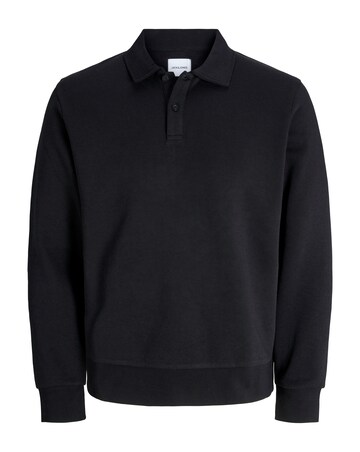 Jack & Jones Bradley Polo Sweatshirt - Black