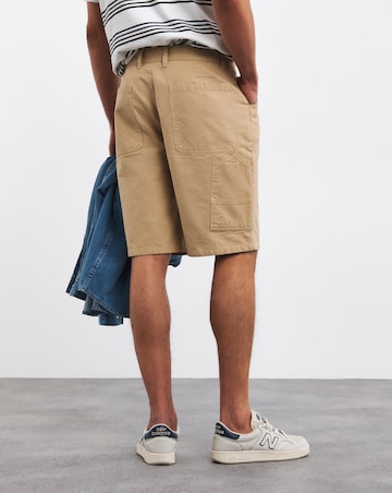 Garment Washed Carpenter Short