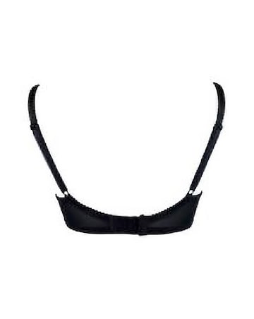 Pour Moi Imogen Rose Full Cup Wired Bra Black