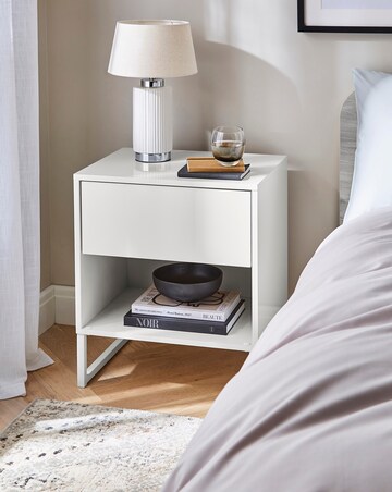Bede High Gloss Side Table