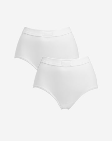 Sloggi (2 Pack) Cotton Double Comfort Maxi Knickers White