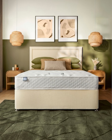 Silentnight Miracoil Mattress Divan Set with 4 Drawers