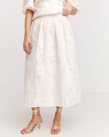 Joanna Hope Textured Skirt