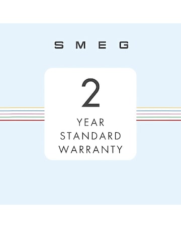 Smeg TSF01 2 Slice Black Toaster
