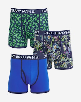 Joe Browns 3 Pack Boxers