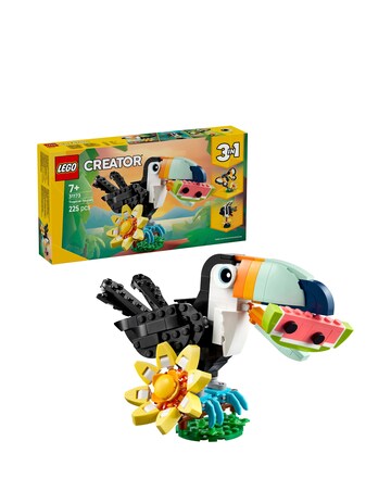 LEGO Creator 3in1 Wild Animals: Tropical Toucan Figure 31173