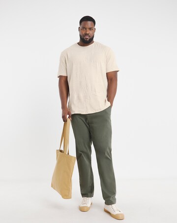 Jack & Jones Lowell Palm T-Shirt - Natural