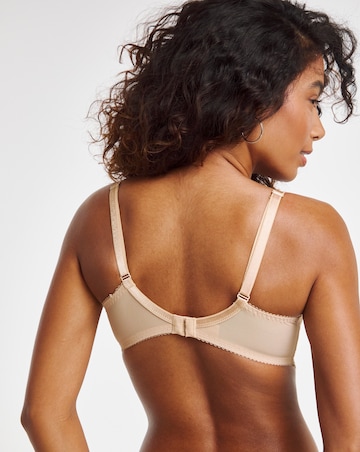 Gossard Superboost Lace Padded Plunge Bra Nude