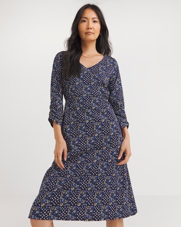 Julipa Button Shoulder Dress