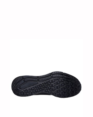 Skechers Deboss Durabuck Fashion Trainers - Black