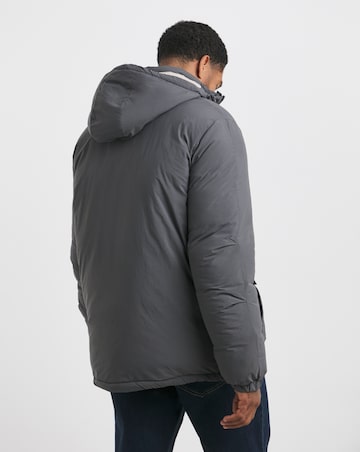 Charcoal Wadded Pocket Jacket
