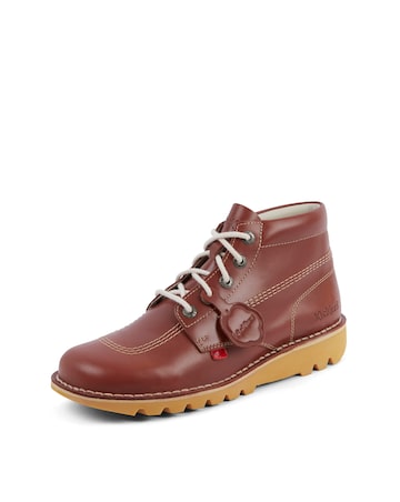 Kickers Core High Leather Boot - Tan