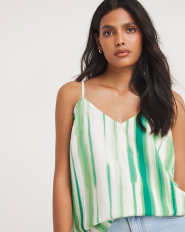 Printed Strappy Cami
