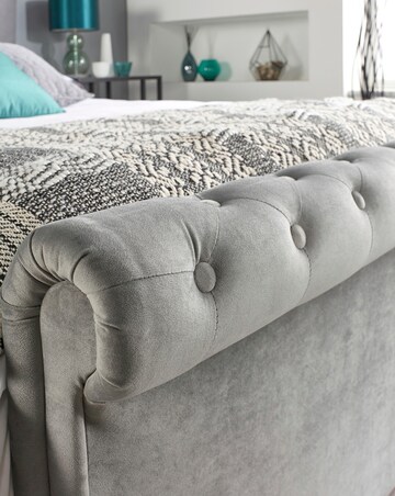 Aspire Chesterfield Side Lift Ottoman Bed