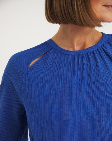 Crinkle Fit and Flare Top