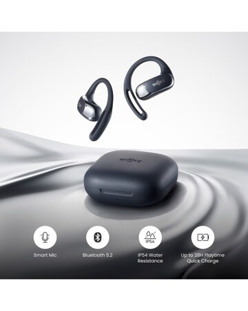 Shokz OpenFit Air True Wireless Open-Ear Earbuds - Black