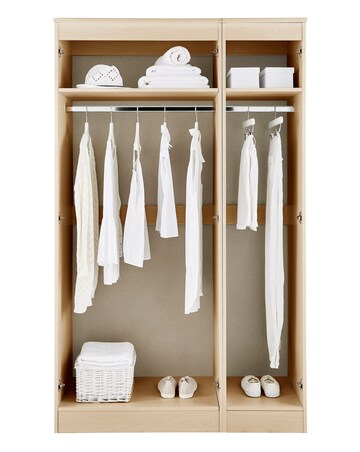 Richmond 3 Door Mirrored Wardrobe