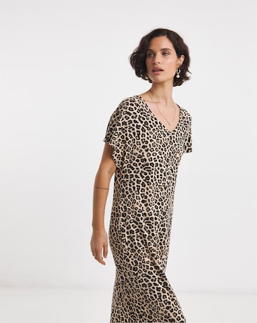 Great Value Soft Touch Midi T-Shirt Dress