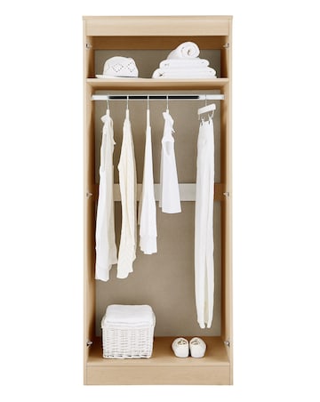 Richmond Ready Assembled 2 Door Wardrobe