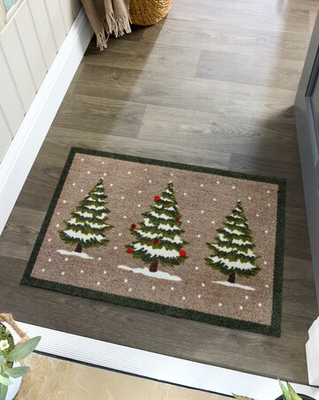 My Winter Trees Runner and Doormat Set