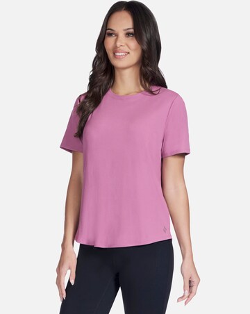 Skechers Go Walk Luxe Rib T-Shirt