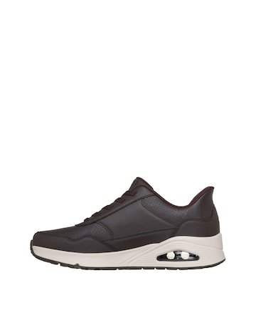 Skechers Slip-ins Uno Banksia Luxe Trainer - Brown