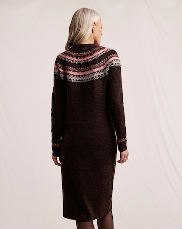 Julipa Fairisle Knitted Jumper Dress