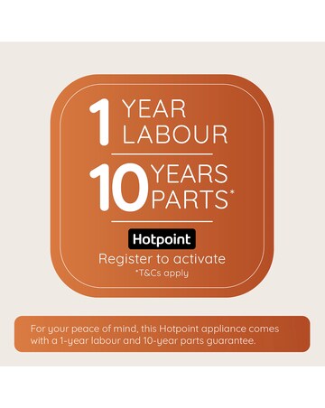 Hotpoint NSWM 1046 BS UK 10kg, 1400rpm, Washing Machine - White + Installation
