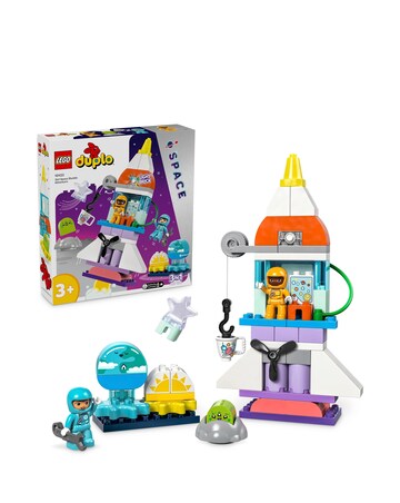 LEGO DUPLO 3in1 Space Shuttle Adventure Rocket Toy 10422