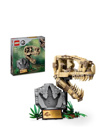LEGO Jurassic World Dinosaur Fossils: T. rex Skull Toy 76964