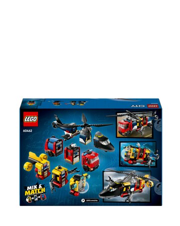 LEGO City Helicopter, Fire Engine & Submarine Remix 60462