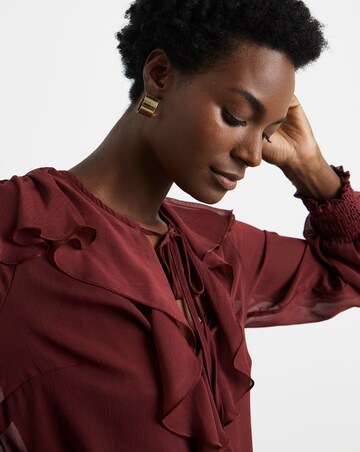 Joanna Hope Ruffle Blouse