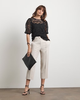 Joanna Hope Tailored Capri Trousers
