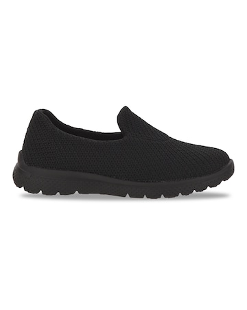 Cushion Walk Lightweight Leisure Shoes Wide E Fit
