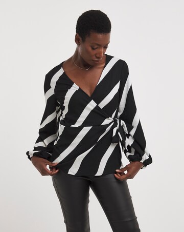 Crinkle Wrap Top