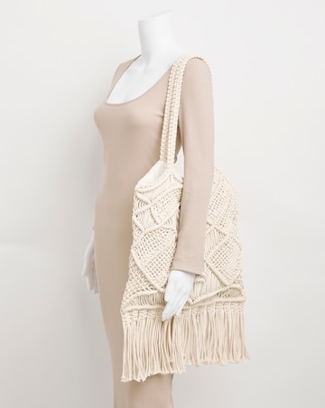 Macrame Tote Bag