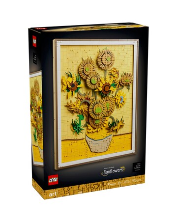 LEGO Art Vincent van Gogh - Sunflowers Wall Artwork Building Set 31215