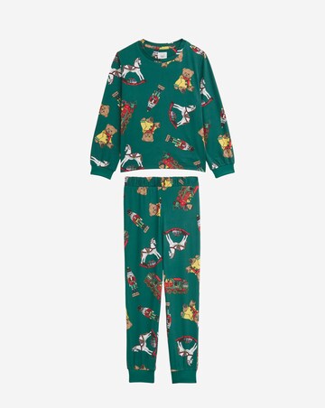 Chelsea Peers Jersey Christmas Crew Kids Pyjama Set