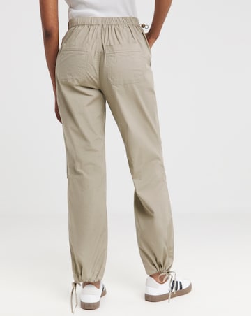 Stone Parachute Utility Trousers