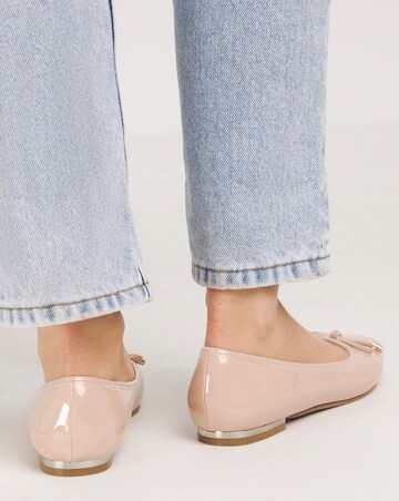Eva Square Toe Ballerina Shoes Extra Wide EEE Fit Simply Comfort