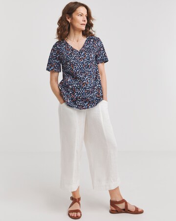 Julipa Pure Cotton V Neck T-Shirt