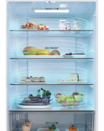 Haier HFR5719ENPB 70cm French Door Fridge Freezer - Black