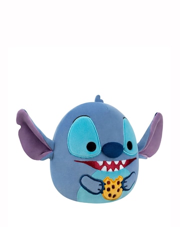 Squishmallows Disney Stitch 10-inch Stitch Eating Cookie Plush