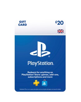 PlayStation Store Gift Card - &pound;20 (Digital Download)