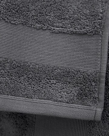 Catherine Lansfield Anti Bacterial 6 Piece Towel Bale Charcoal