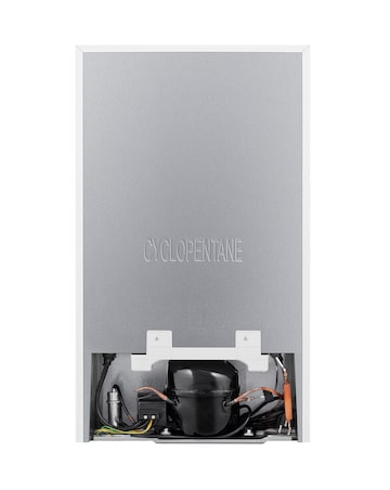 Fridgemaster MUL4892MES Under Counter Fridge - Silver E Rated