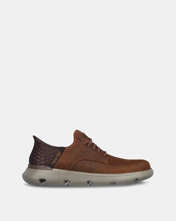Skechers Slip-ins Garza Gervin Wide Fit Shoe - Brown