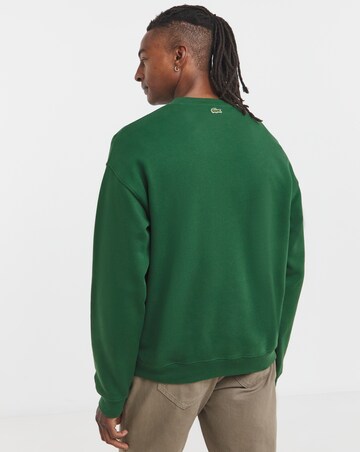 Lacoste Graphic Crew Sweat - Green