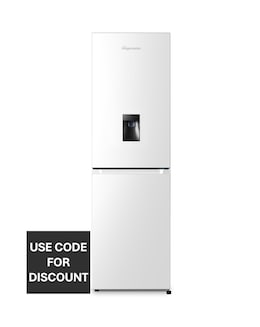Fridgemaster MC55251DE Fridge Freezer White- E Rated
